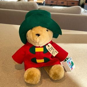 Vintage 1997 Paddington Bear Stuffed Animal